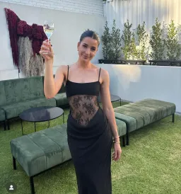 Benni Gabriel Maxi Dress - black for rent on The Volte - image 1