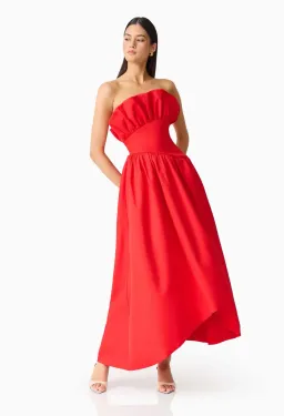 Elliatt Laurel Gown Dress Red Size 12 / L for rent on The Volte - image 2
