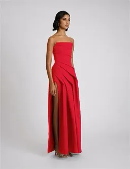Eliya The Label DEANNA GOWN in Red Size M (10) for rent on The Volte - image 2