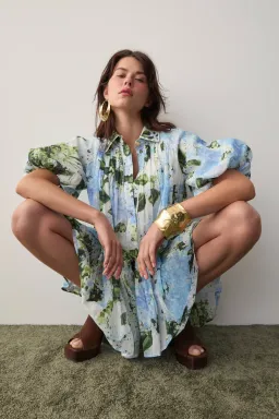 ANTHEA MINI SMOCK DRESS for rent on The Volte - image 6