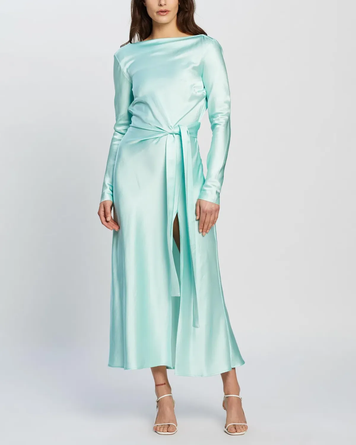 bec+ bridge agatha long sleeve midi dress - Image 2