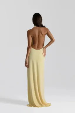 Natalie Rolt Winona Gown Yellow Lemon Size 8 (1) for rent on The Volte - image 3
