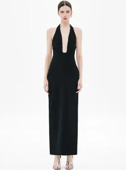 Alusia Dress in Black Size S for rent on The Volte - image 1