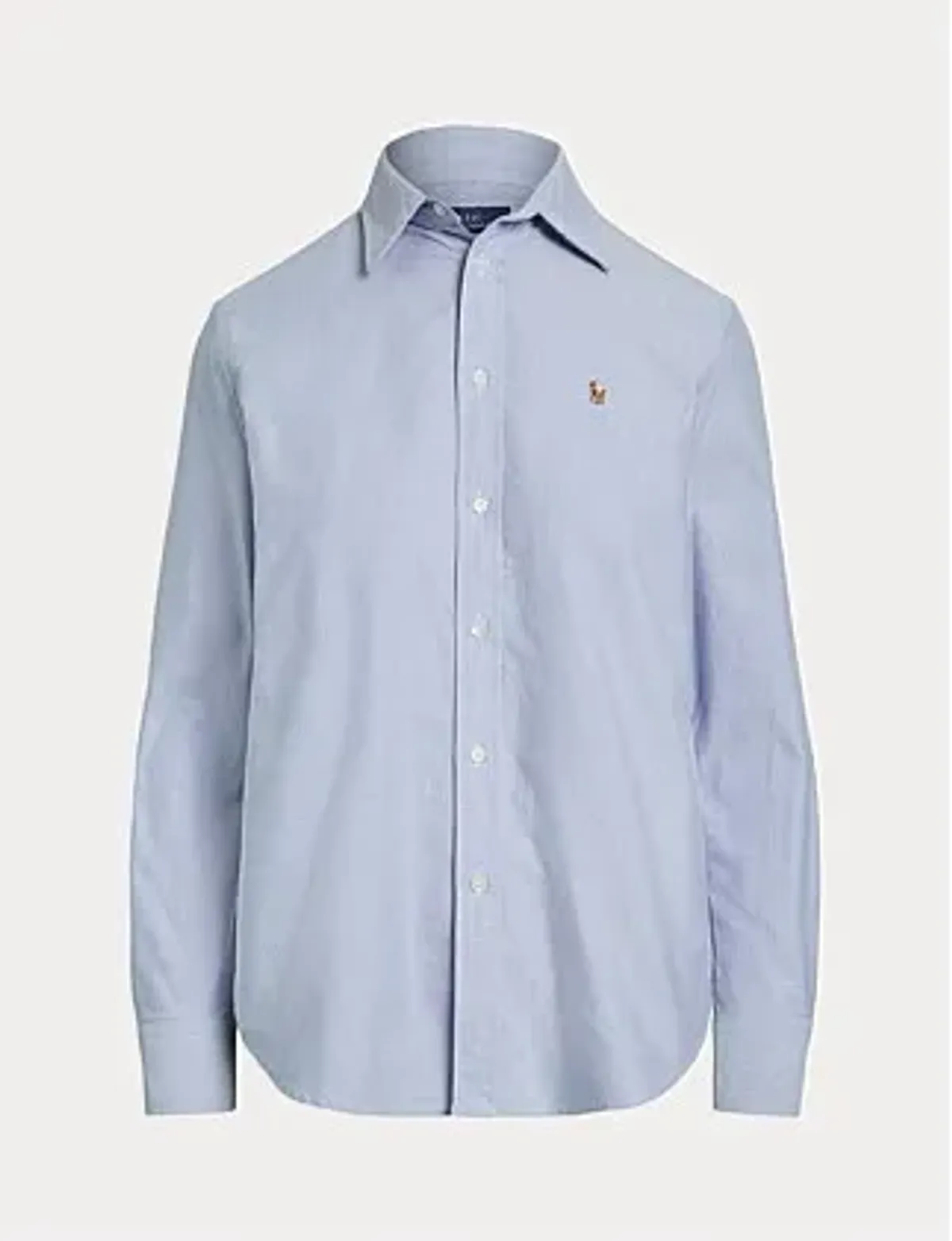 Polo Ralph Lauren THE ICONIC CLASSIC FIT OXFORD SHIRT Blue Size 12 - Image 4
