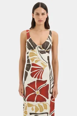 SIR THE LABEL JULIETTA BALCONETTE MIDI DRESS / SIZE 10 for rent on The Volte - image 5