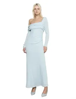Sovere ALIGN ONE SHOULDER DRESS Glacier Size 10 for rent on The Volte - image 1
