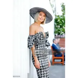 Eliya The Label Retribution Houndstooth Dress Size S Small 8 for rent on The Volte - image 3