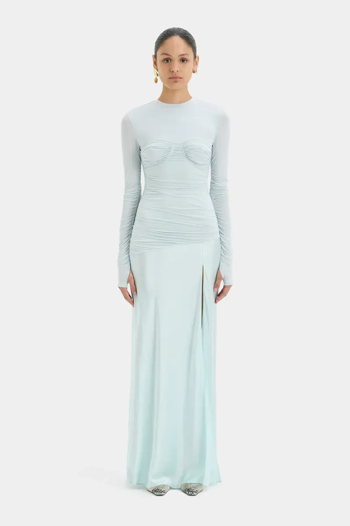 SIR THE LABEL - Alessia Draped Gown - Size 1 (8) - Image 1