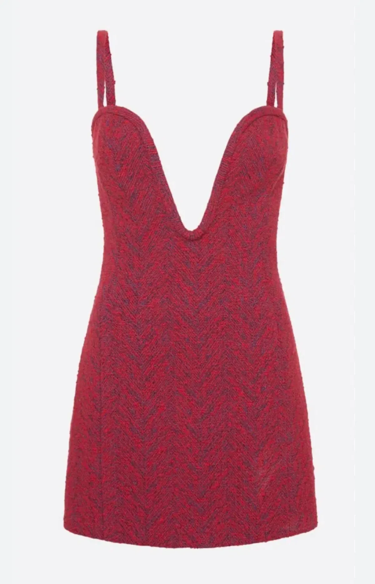 MANNING CARTEL LADY BIRD MINI DRESS IN RED  - Image 2