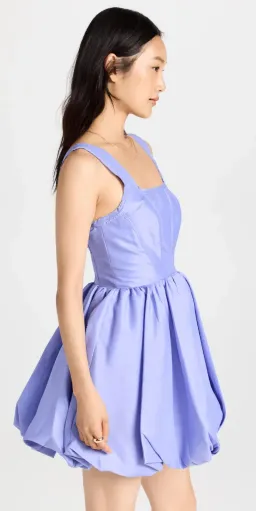Aje Suzette Lavender Bubble Mini Dress Size 14 for rent on The Volte - image 4