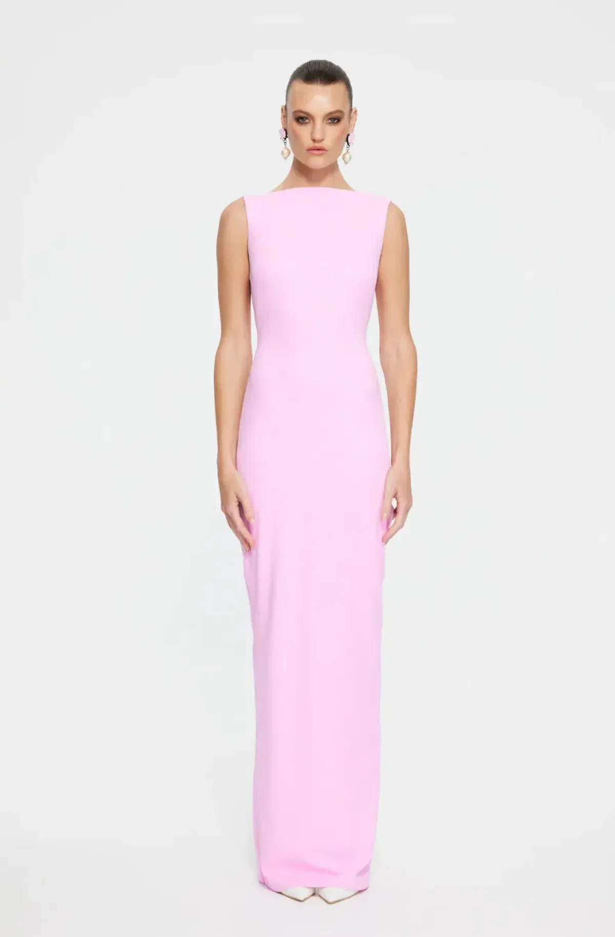 Effie Kats Verona Gown - taffy pink size 8 - Image 2