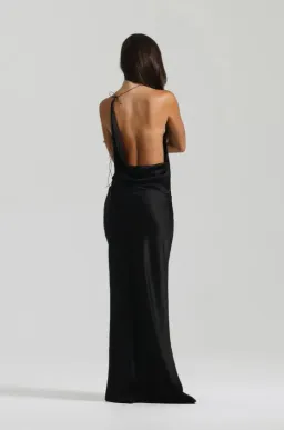 Natalie Rolt Gabi Gown in Black Size 10 for rent on The Volte - image 2