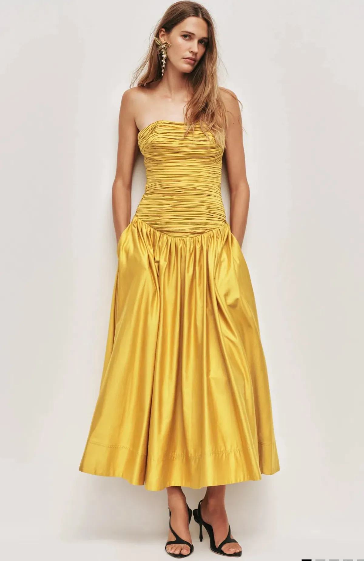 AJE Marigold Midi Dress Sz 8 - Image 1