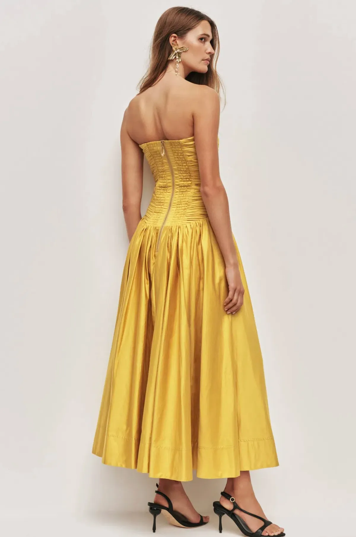 AJE Marigold Midi Dress Sz 10 - Image 4