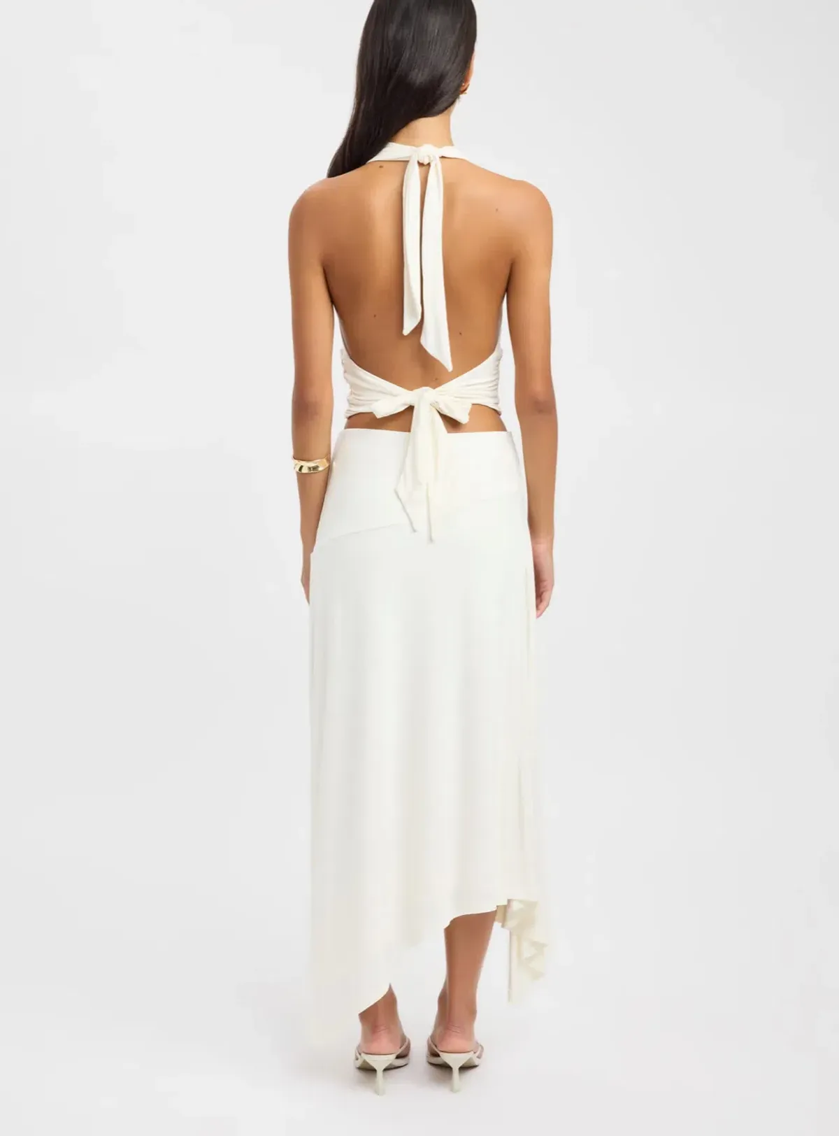 Kookai Zali Skirt & Leni Top in Coconut Milk size 6 - Image 6