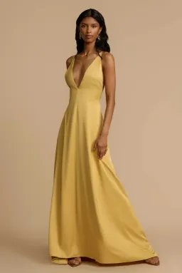Arcina Ori SOLEIL DRESS YELLOW for rent on The Volte - image 2