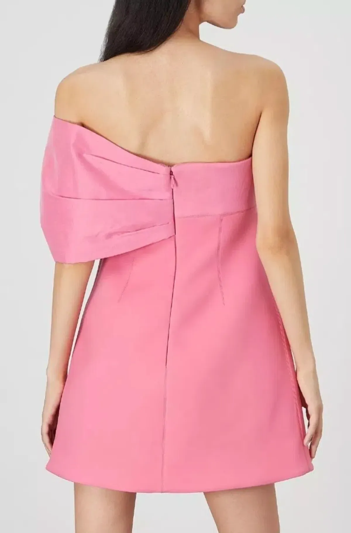 Rachel Gilbert Kace Mini Dress Pink Size2/AU10 - Image 4