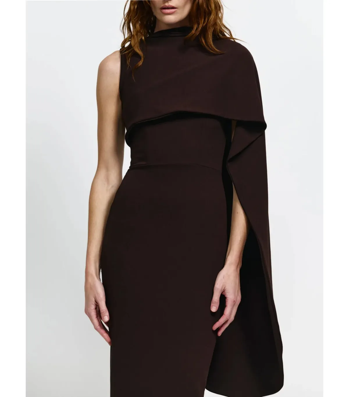 Effie Kats Romi Dress Chocolate Brown Size 10 - Image 2