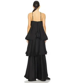 Elliatt Tilly Tiered Dress Black Size 6 for rent on The Volte - image 3