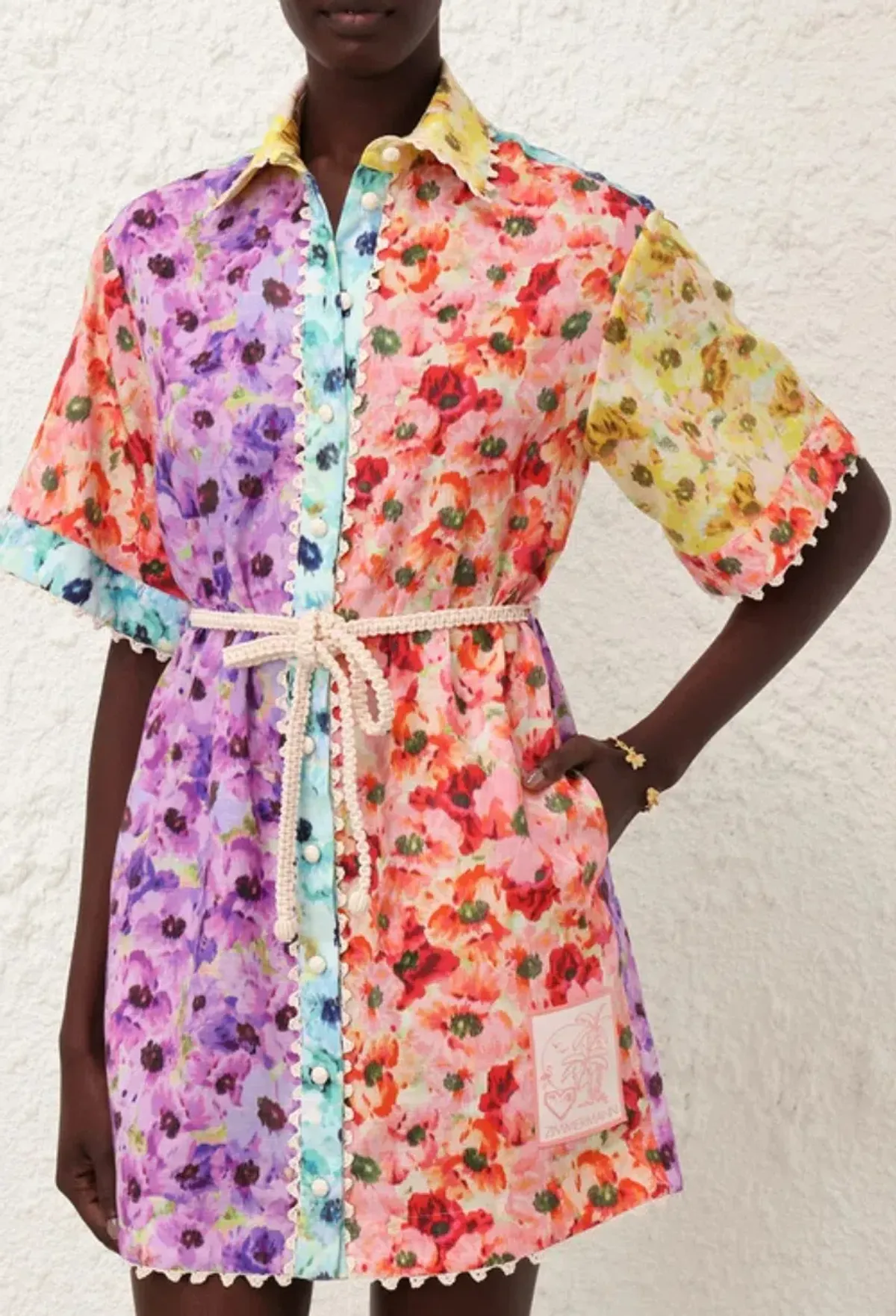 Zimmermann Lightburst Mini Dress size 2 - Image 1