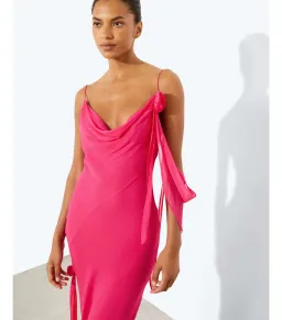 Rat & Boa Sirena Dress Pink Size 8 for rent on The Volte - image 3