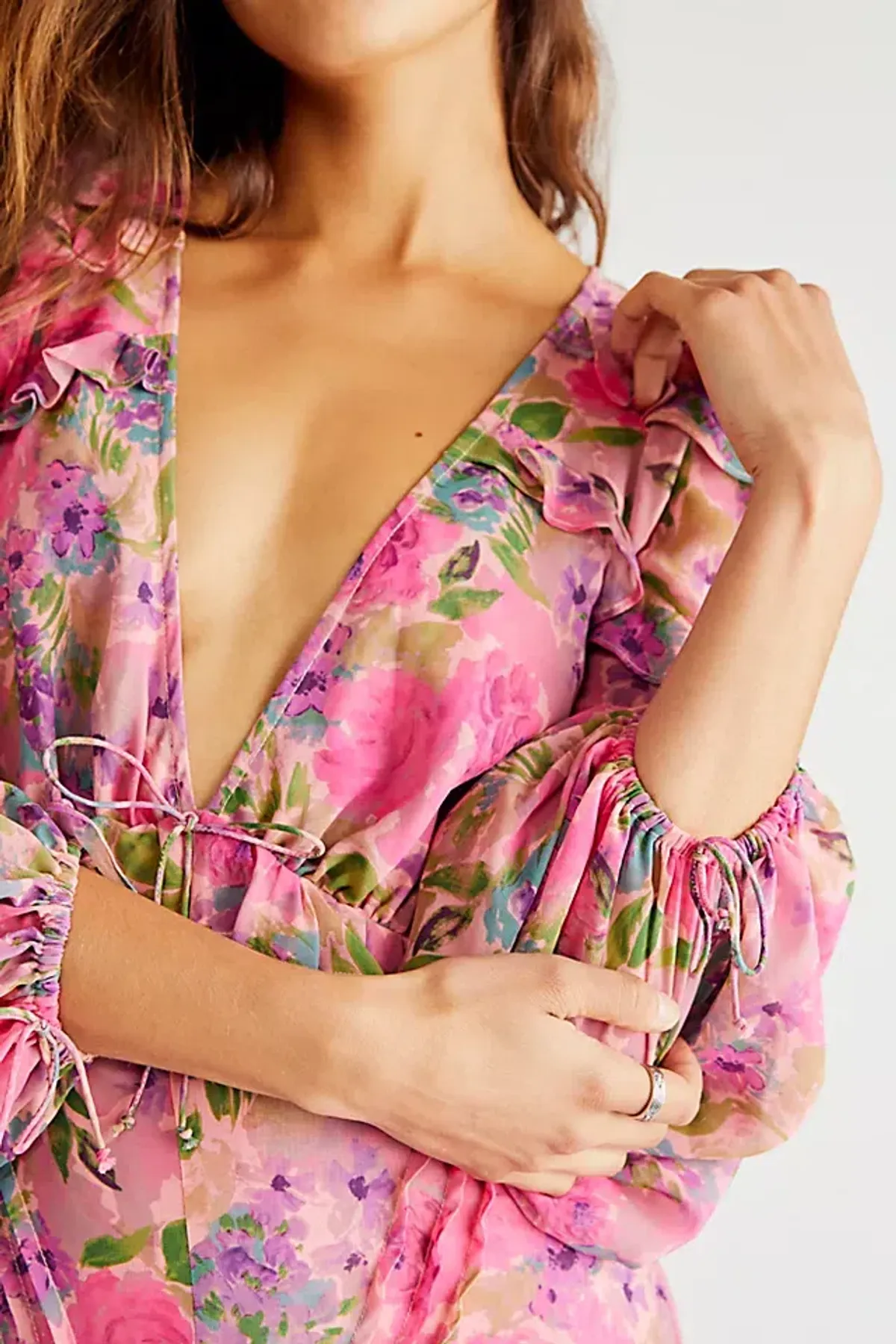 For Love and Lemons Annie Maxi Dress Size Small  - Image 2