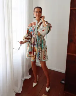Alemais Michelle Mini Dress Size 10 for rent on The Volte - image 1