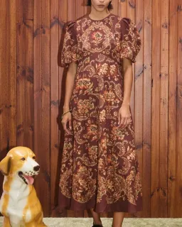 ALEMAIS SERAPHINA MIDI DRESS for rent on The Volte - image 3