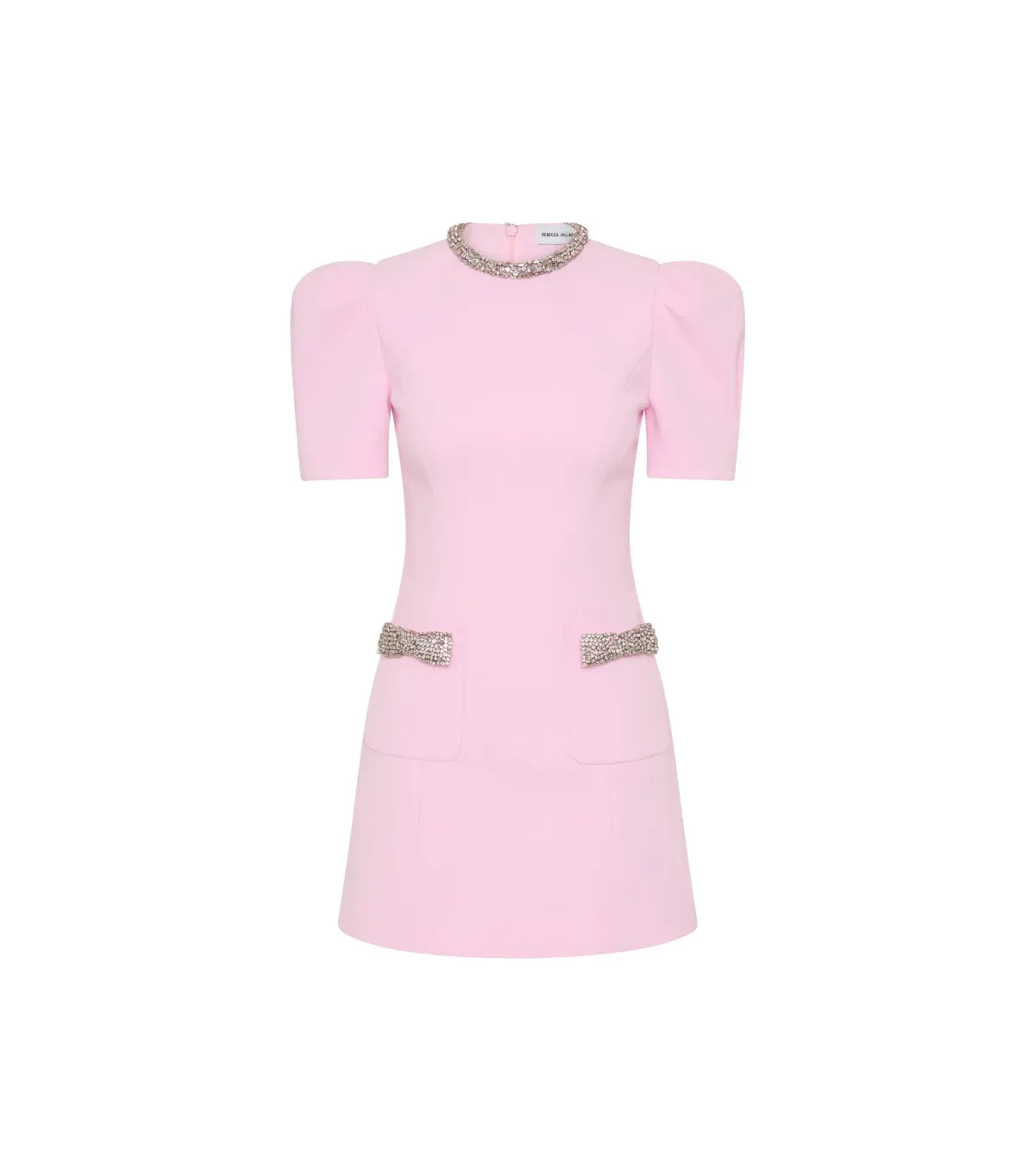 Rebecca Vallance Nemy Mini Dress Pink Size AU 8 - Image 5