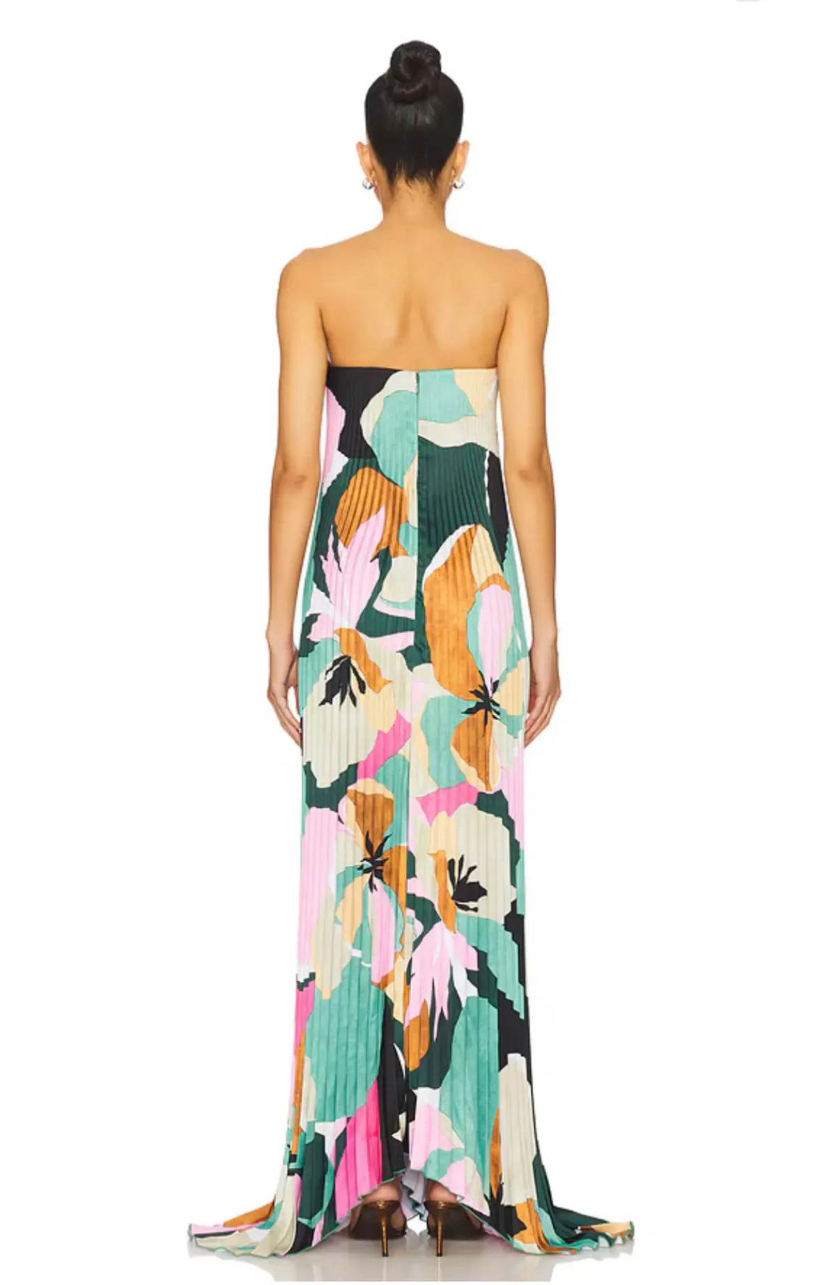 L'idée Black Tie Gown Green Calypso multicoloured size 6 - Image 3