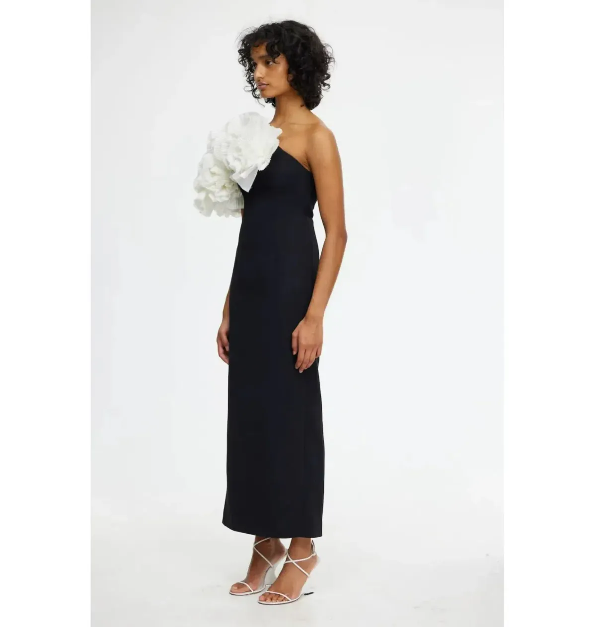 Acler Hampstead Midi Dress Black and White / Ivory Size 10 - Image 5