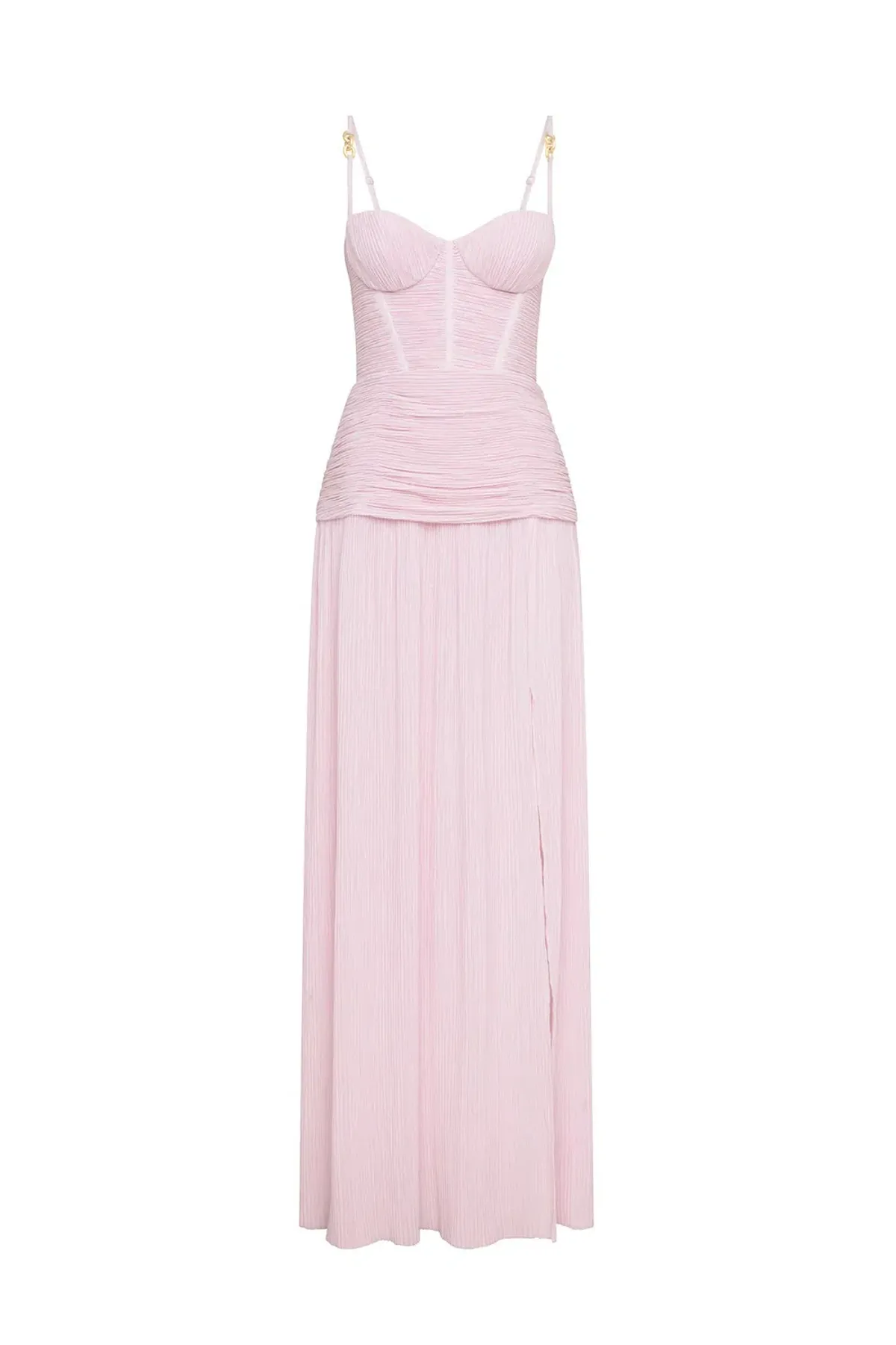 Manning Cartell Double Time Pleat Maxi / Pink / Size 10 - Image 7