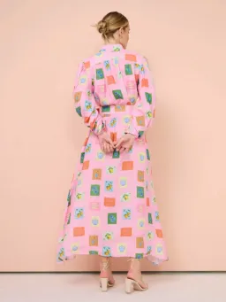 Palm Noosa Noddy Dress in Pink Emblem size 14 for rent on The Volte - image 4