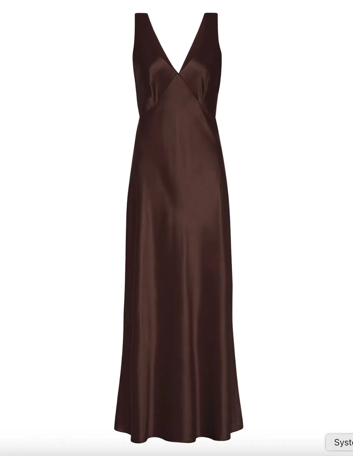 Sass & Bide Escaped Love Silk Dress in Chocolate Size 6 - Image 1