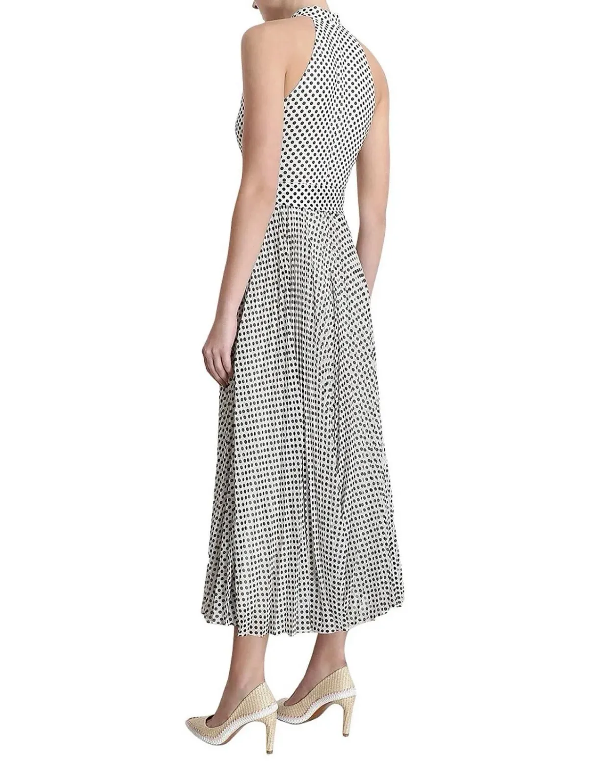 Zimmermann Super Eight Picnic Dress Polka With Scarf Size 3 AU 12-14 - Image 3