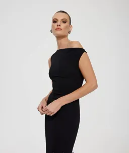 Effie Kats Inaya gown Black for rent on The Volte - image 3
