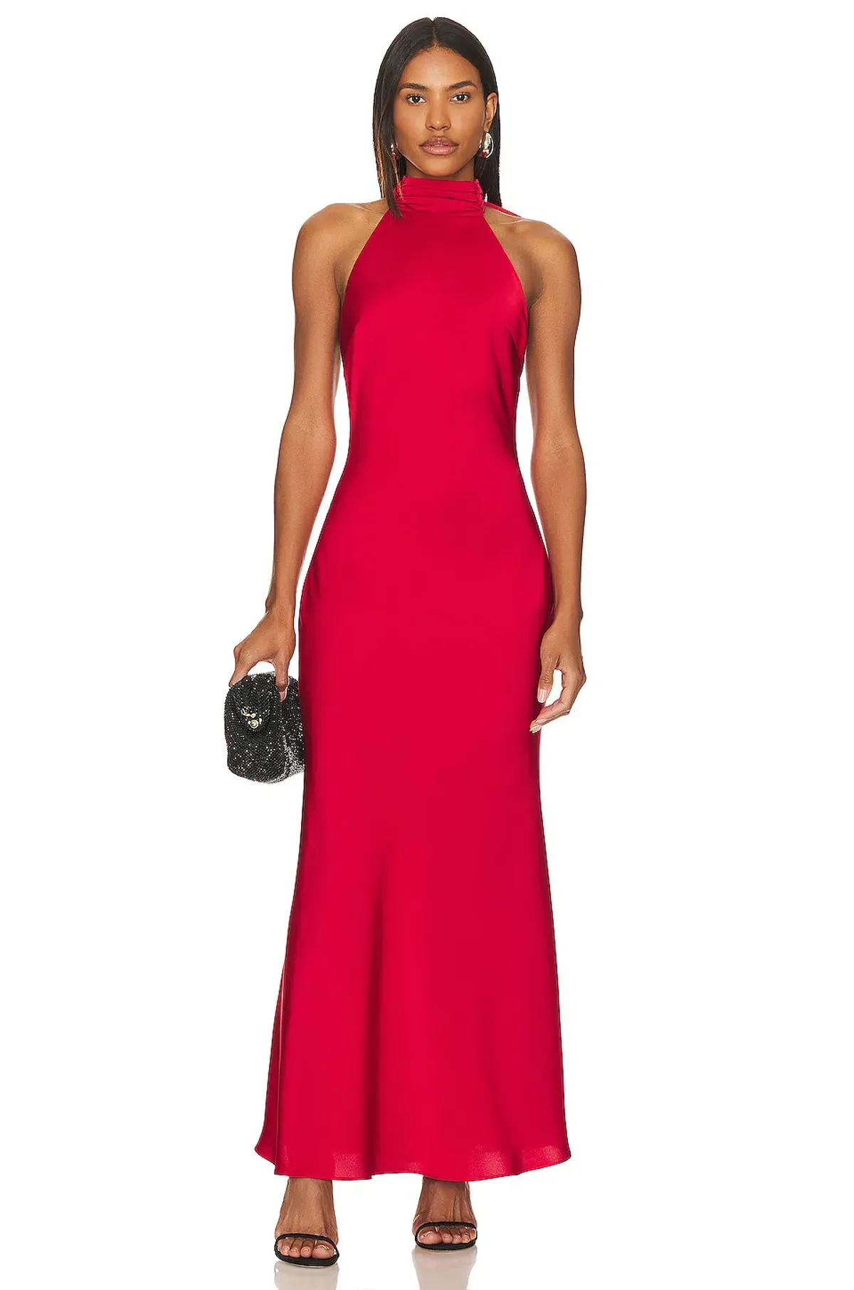 Evianna Gown in crimson , Red Size 8 - Image 1