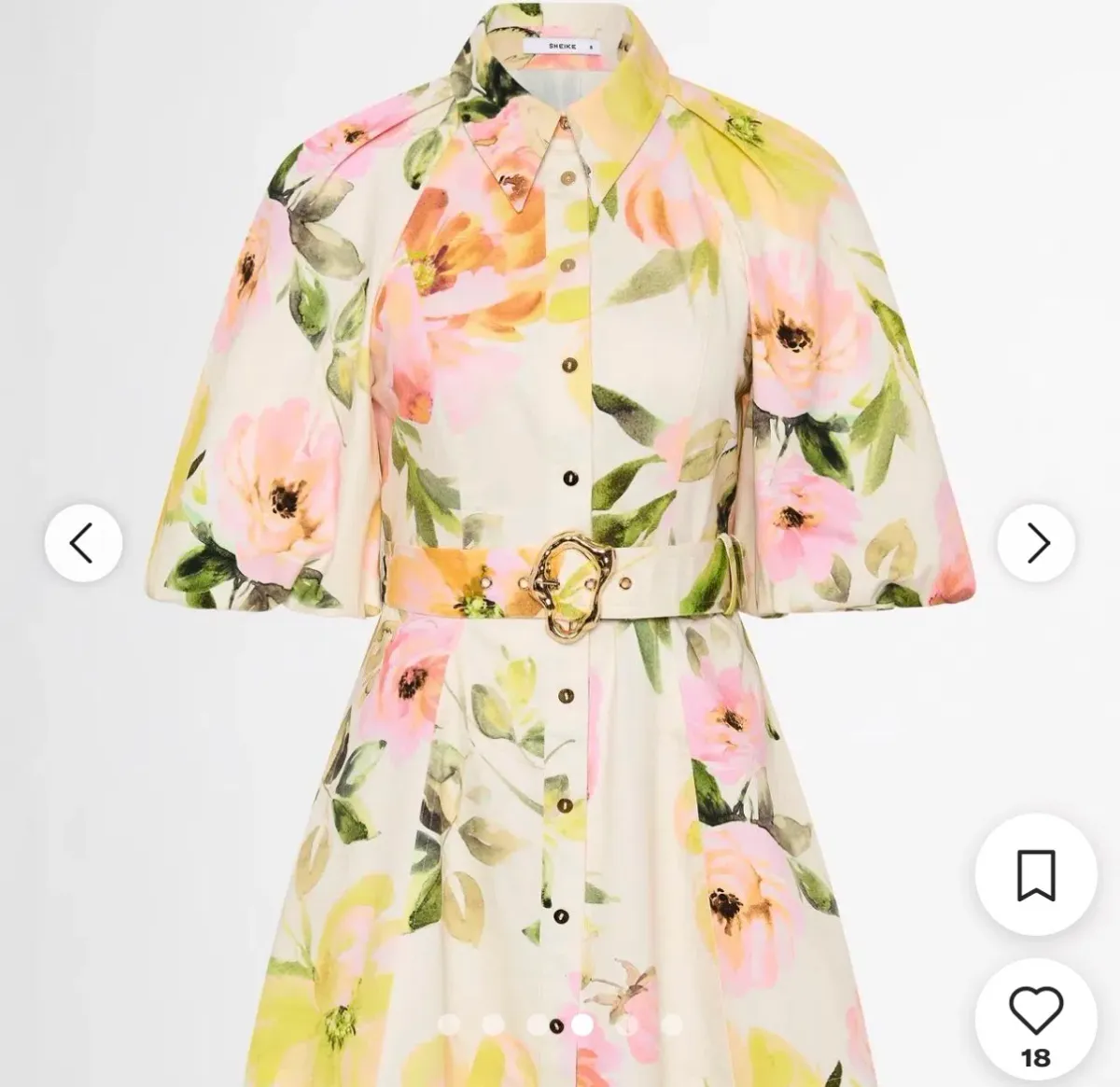 Shieke Rosa floral mini dress - Image 2