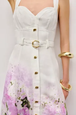 AJE Eartha Midi Dress size 10 for rent on The Volte - image 6