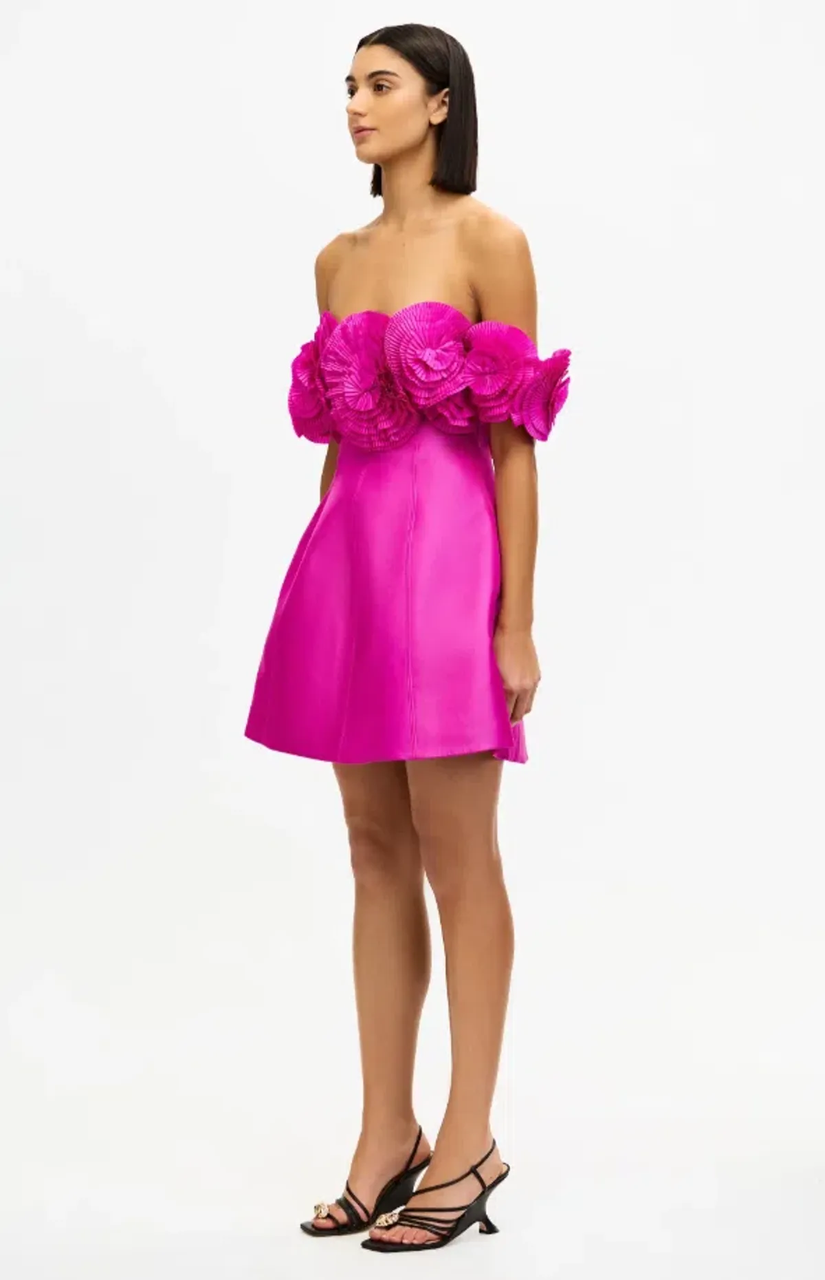 Acler Trusley Mini Dress in Violet Pink Size 12 - Image 2