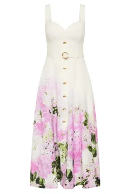 AJE Eartha Midi Dress size 6 for rent on The Volte - image 3