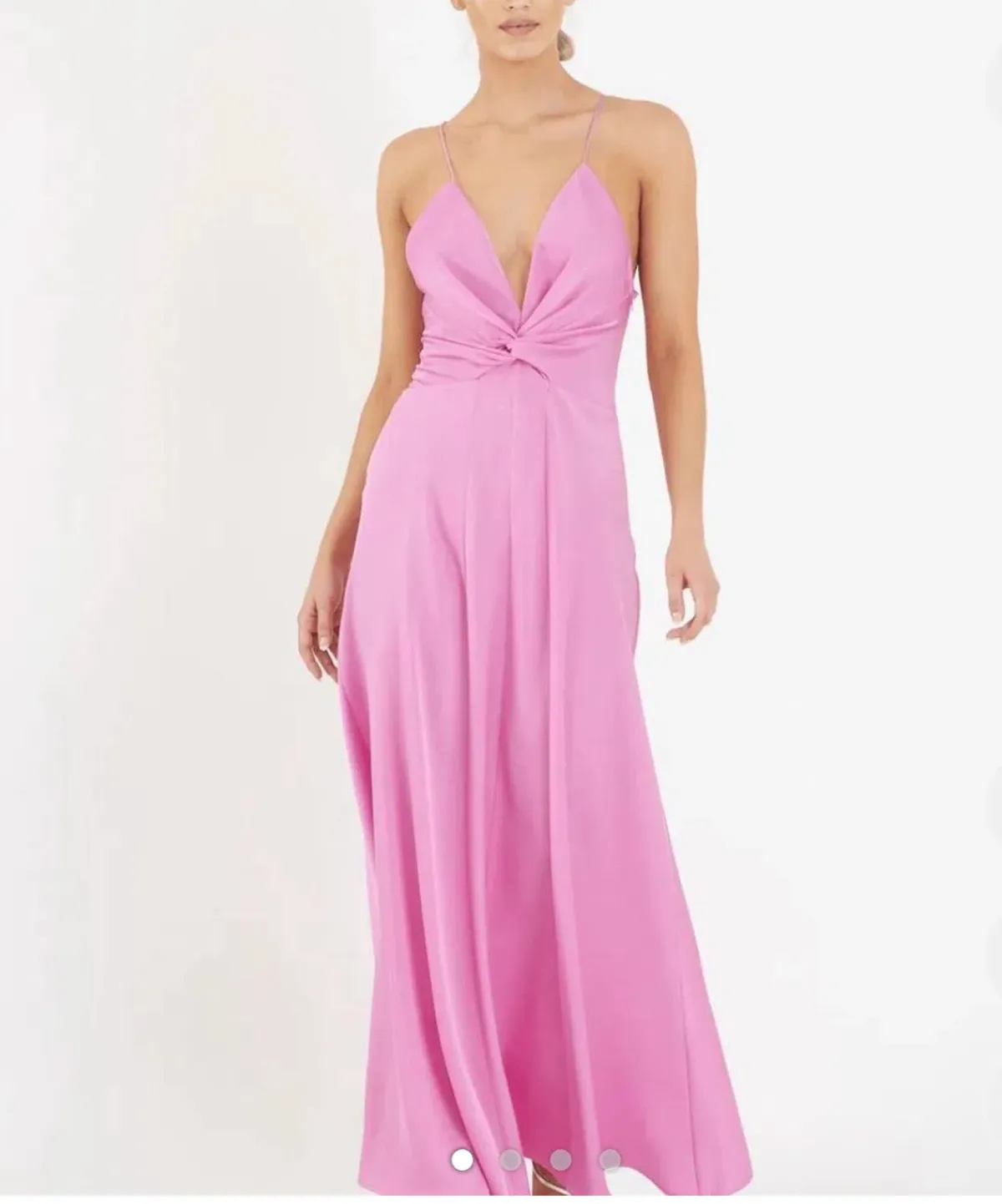 One fell swoop pink maxi dress - Image 2