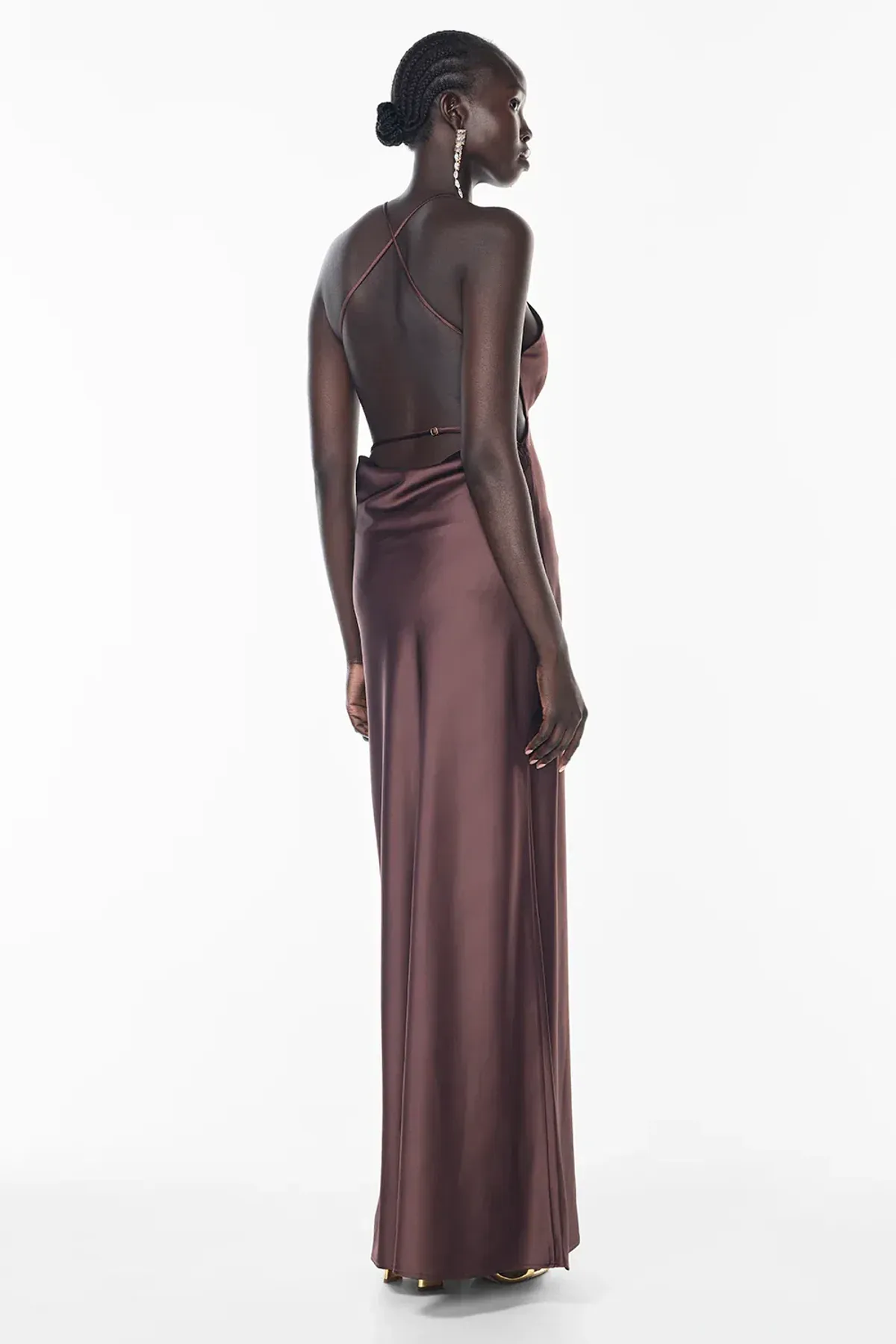 Manning Cartell Saturation Point Slip Dress Mocha Size 10 - Image 2
