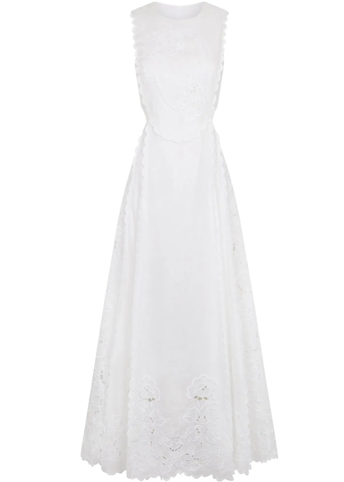 Lovaan Amelia Dress White Size 12 - Image 5