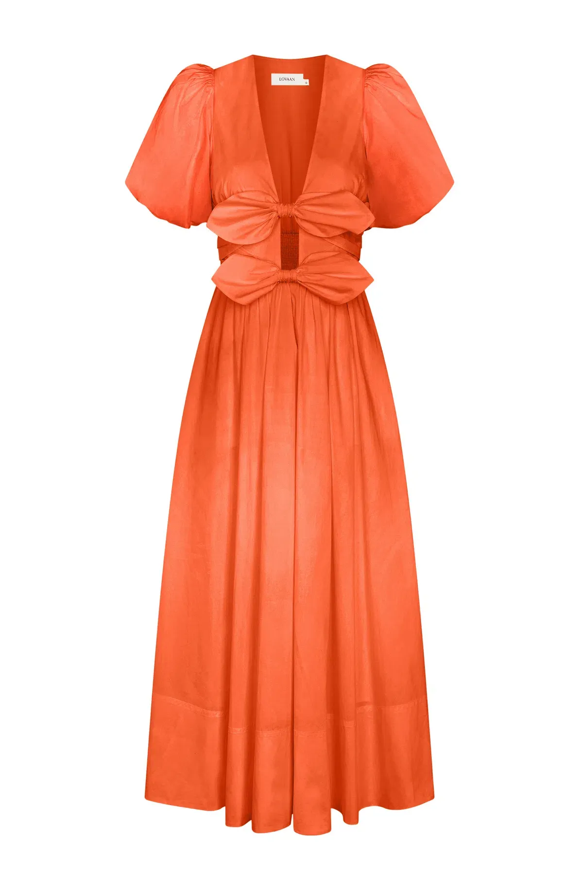 Lovaan Devon Dress Coral Size 8 - Image 4