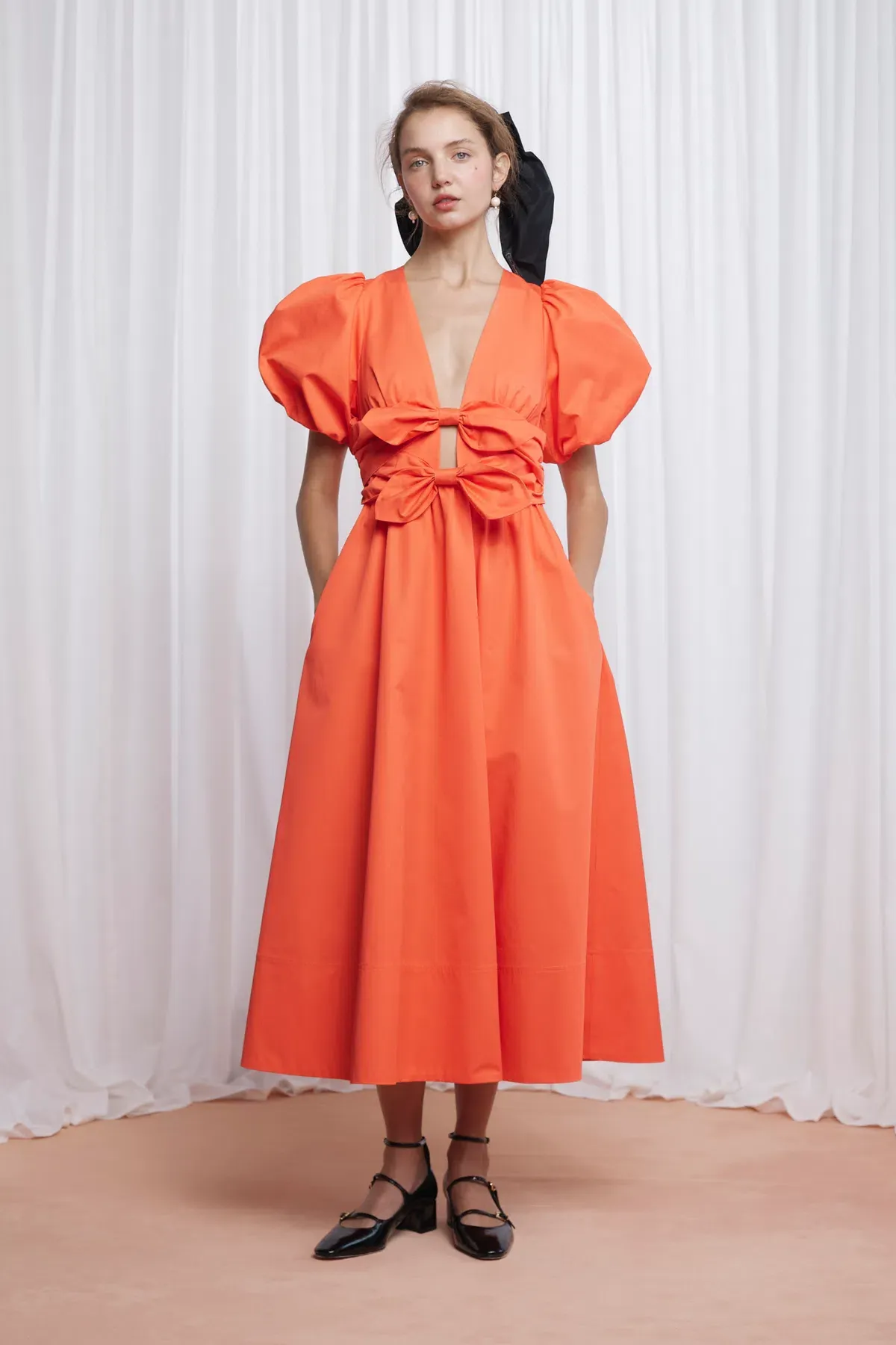 Lovaan Devon Dress Coral Size 8 - Image 1