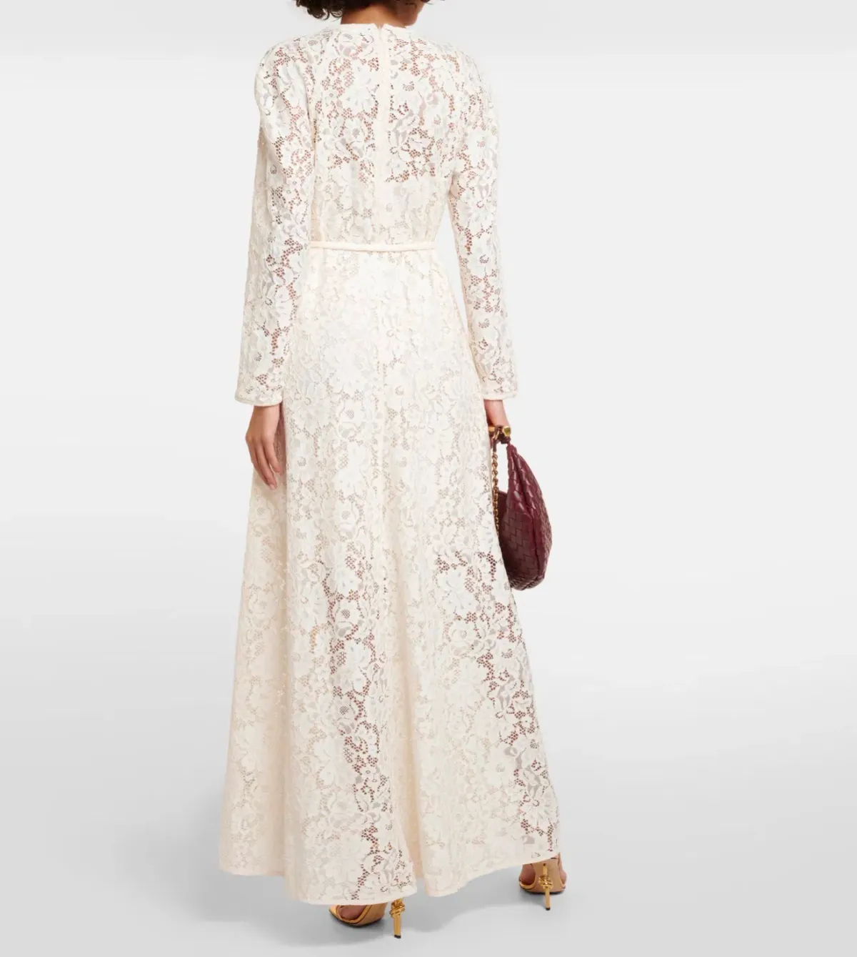 Zimmermann Matchmaker Lace Maxi Dress Cream Size 3/AU 14 - Image 2