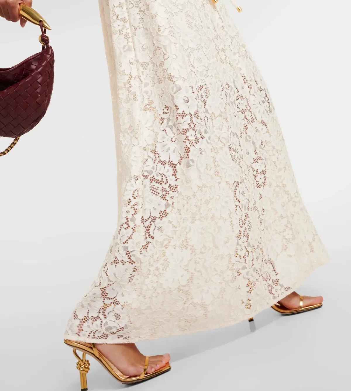 Zimmermann Matchmaker Lace Maxi Dress Cream Size 3/AU 14 - Image 4