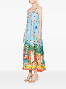 ALEMAIS All Aboard Midi Sundress Size 10 AU for rent on The Volte - image 2