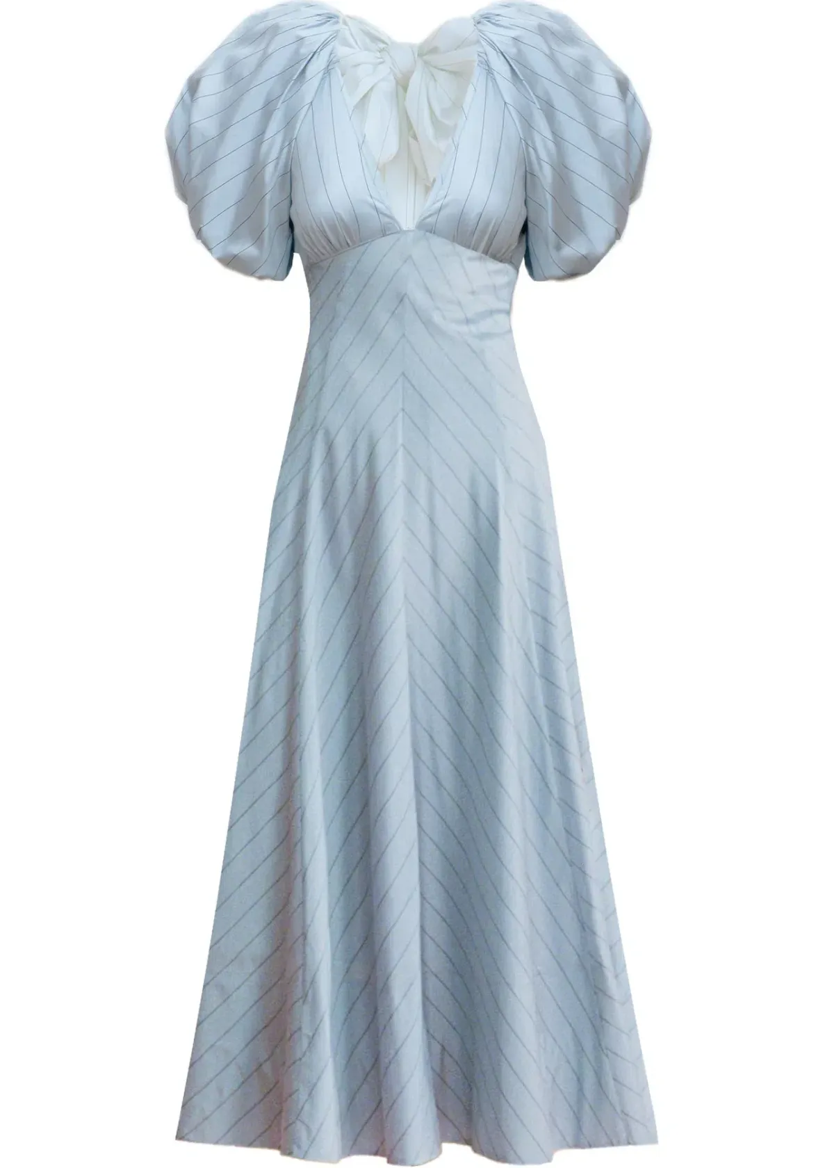 Lovaan Tess Dress Blueberry Stripe Size 6 - Image 7